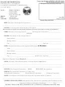 Form Fn-1 - Certificate Of Authority For Foreign Nonprofit Corporation