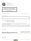 Statement Of Cancellation Form 2009