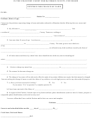 Fillable Petition For Change Of Name - Tennessee Chancery Court Printable pdf