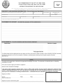 Form Tc159 - Affidavit In Support Of Application - 2009