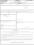 Subpoena (order To Appear) - Return On Service Form