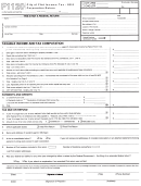 Form F1120 - City Of Flint Income Tax - 2010 Corporation Return