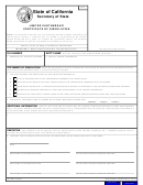 Form Lp-3 - Limited Partnership Certificate Of Dissolution - State Of California Secretary Of State