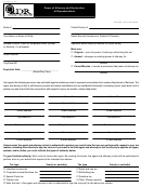 Form R-7006 - Power Of Attorney And Declaration Of Representative