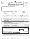 Income Tax Return Form - Warren City - 2010