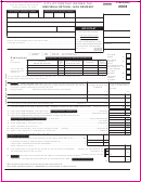 Form P1040 (nr) - City Of Pontiac Income Tax, Individual Return - Non Resident - 2008