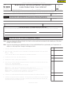 Fillable Form N-320 - Individual Development Account Contribution Tax Credit - 2004 Printable pdf