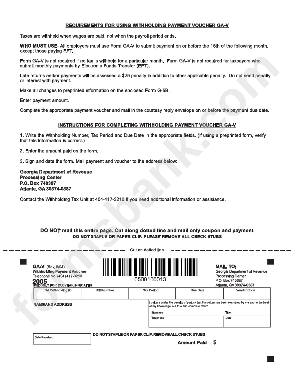 form-ga-v-withholding-payment-voucher-2004-printable-pdf-download