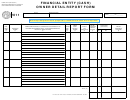 Form Up-2f - Financial Entity (cash) Owner Detail Report Form - 2011