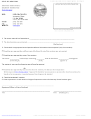Articles Of Dissolution Form For Nonprofit Corporation - Montana Secretary Of State