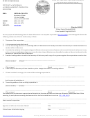 Application For Certificate Of Withdrawal Of Foreign Nonprofit Corporation Form - Mt Secretary Of State - 2009