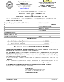 Unaffiliated Credit Life & Disability Reinsurer Annual Fees Report Form - Department Of Insurance - Arizona