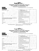 Nonproperty Sales Tax (lot) Local Option Tax Form - Sun Valley - Idaho