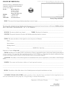 Form 35-12-1302, Mca - Application For Registration Of Foreign Limited Partnership - 2001