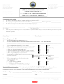 Form Llf-2 - Application For Exemption From Certificate Of Authority Of Limited Liability Company For West Virginia