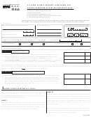 Form Nyc-114.6 - Claim For Credit Applied To Unincorporated Business Tax - 2008