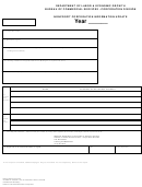 Fillable Form Bcs/cd2000w - Nonprofit Corporation Information Update Printable pdf