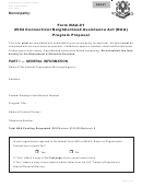 Fillable Form Naa-01 - Connecticut Neighborhood Assistance Act (Naa) Program Proposal - 2004 Printable pdf