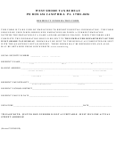 Residency Information Form - 2009