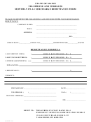 Telephone And Wireless Monthly E9-1-1 Surcharge Remittance Form