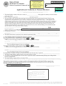 Application For Authority To Transact Business Form - Utah Department Of Commerce
