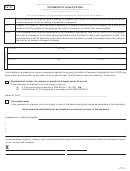 Form Pa-33 - Statement Of Qualification - Department Of Revenue Administration