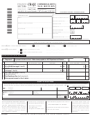 Form Cr-Q2 - Commercial Rent Tax Return - 2007/08 Printable pdf
