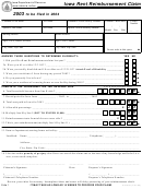 Form 54-130 - Iowa Rent Reimbursement Claim - 2003