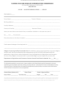 Form Afl-249 - Florida Fish And Wildlife Conservation Commission