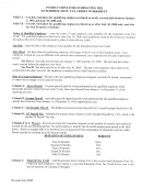 Instructions For Completing The Enterprise Tax Credit Worksheet - 2008