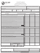 Form Mf-360x - Amended Consolidated Gasoline Monthly Tax Return - 2003