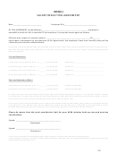 Form 403(b) - Salary Reduction Agreement