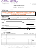 Dme Prior Authorization Standard Request Form