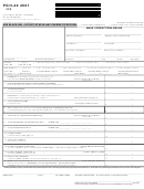 Form Pgh-40 - Individual Earned Income/form Wtex - Non-resident Exemption Certificate - 2001