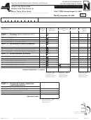 Form St-810.5 - Quarterly Schedule N For Part-quarterly Filers For Taxes On Selected Sales And Services In New York City Only - 2003