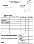 Municipality Of Gulf Shores - Rental - Lease Tax Report Form