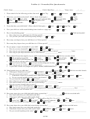 Diet Questionnaire Form - Toddler (6-24 Months) Printable pdf