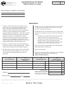 Form Rev 86 0059 - Leasehold Excise Tax Return Federal Permit Or Lease - 2009