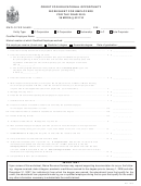 Credit For Educational Opportunity Worksheet For Employers For Tax Year 2010