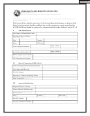 Fillable State Form 49560 - Home Health Aide Registry Application Printable pdf
