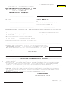 Form Ta-8 - Application For Extension Of Time To File The Transient Accommodations Tax Annual Return And Reconciliation