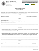Form Corp. 41c- Articles Of Incorporation For A Close Corporation