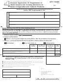 Form Dtf-719-mn - Renewal Application For Registration Of Retail Dealers And Vedning Machines For Sales Of Cigarettes And Tobacco Products