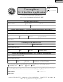 State Form 48655 - Thoroughbred 2012 Stallion Application