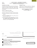 Form Vp-2 - Miscellaneous Fee Payment Voucher General Instructions - 2009