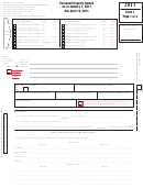 Fillable Form 1 - Personal Property Return - 2011 Printable pdf