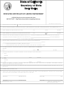 Form Lp-10 - Restated Certificate Of Limited Partnership