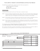 Form Ast-2 - Dealer's Aircraft Sales And Use Tax Return