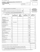 Form Boe-531-a - Schedule A - Computation Schedule For District Tax