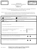 Form Ta-1 - Uniform Form For Registration As A Transfer Agent And For Amendment To Registration Pursuant To Section 17a Of The Securities Exchange Act Of 1934
